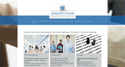 Desktop Screenshot of huss-personal.de
